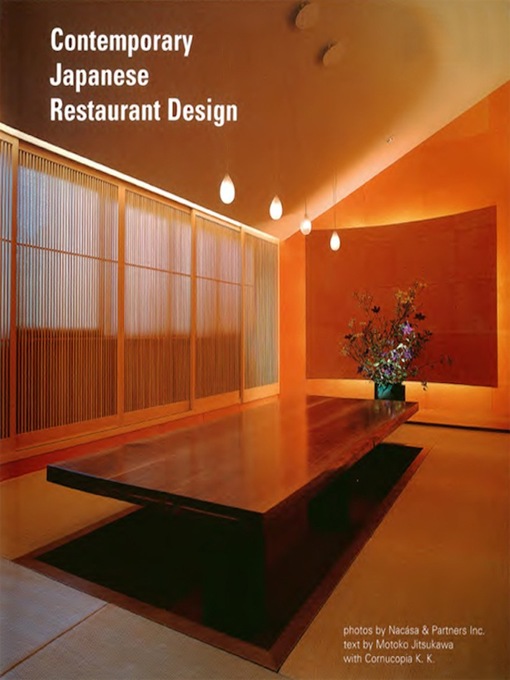 Title details for Contemporary Japanese Restaurant Design by Motoko Jitsukawa - Available